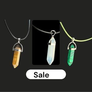 Bohemian pendant plus a cord necklace